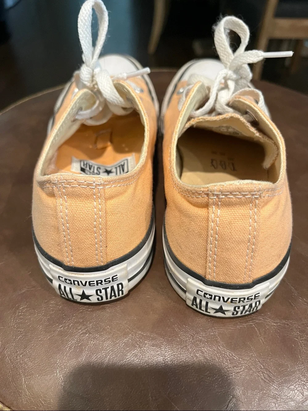 Converse All Star Low Top Sneakers - Peach Canvas - Picture 3 of 9